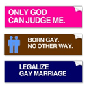 LGBT T-shirts and LGBT Bumper Stickers from LGBTshirts.com